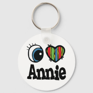 I Heart (Liebe) Annie Schlüsselanhänger
