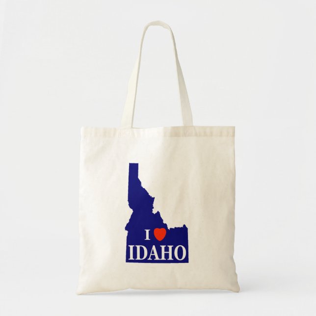 I Heart (Liebe) Idaho Tragetasche (Vorne)