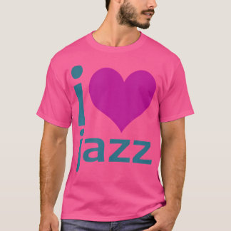 I Heart (Liebe) Jazz T-Shirt