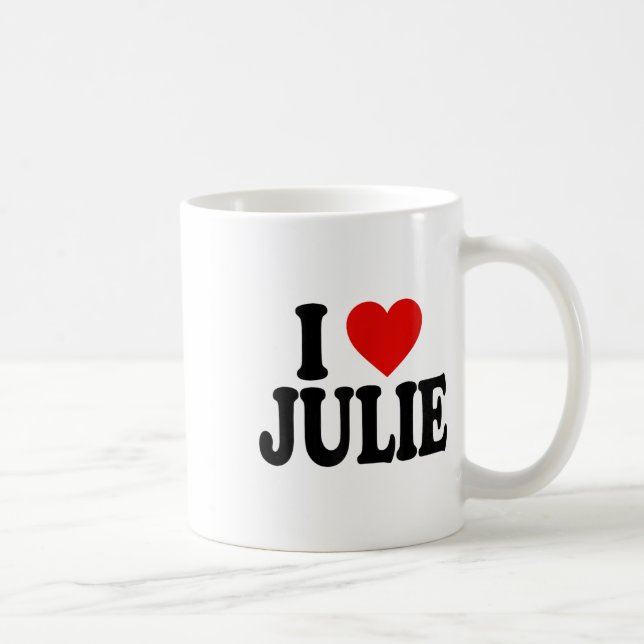 I Heart Liebe Julie _1 Kaffeetasse (Rechts)