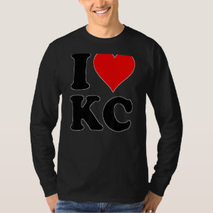 I Heart Liebe Kansas City Kc Missouri T-Shirt