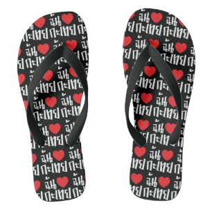 I Heart (Liebe) Kathoey (Ladyboy) // Thai Language Flip Flops