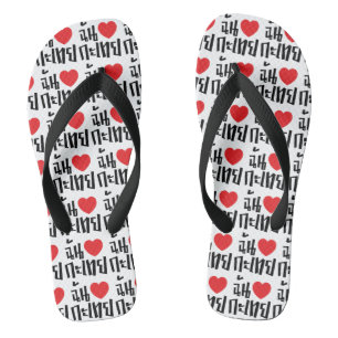 I Heart (Liebe) Kathoey (Ladyboy) // Thai Language Flip Flops