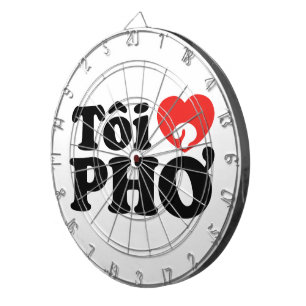 I Heart (Liebe Pho (Tôi PHỞ) vietnamesische Sprach Dartscheibe