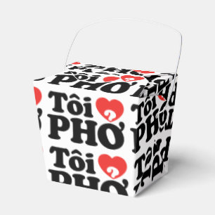I Heart (Liebe Pho (Tôi PHỞ) vietnamesische Sprach Geschenkschachtel