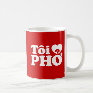 I Heart (Liebe Pho (Tôi PHỞ) vietnamesische Sprach Tasse