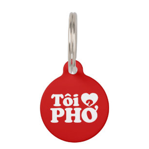 I Heart (Liebe Pho (Tôi PHỞ) vietnamesische Sprach Tiermarke