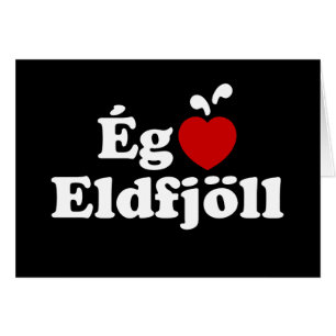 I Heart (Liebe) Vulkane [Ég Elska Eldfjöll] Karten