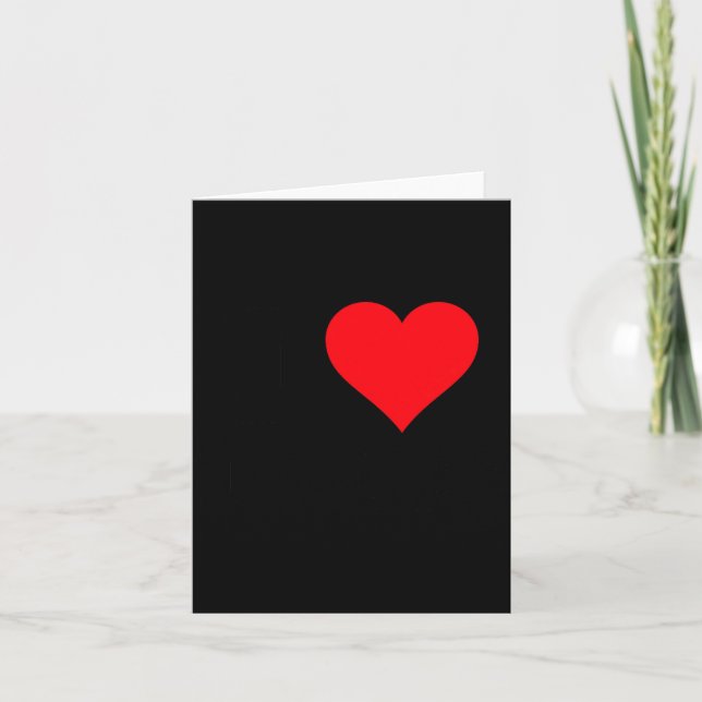 I Heart Louis First Name I Love D Stuff Premium Tr Karte (Vorderseite)