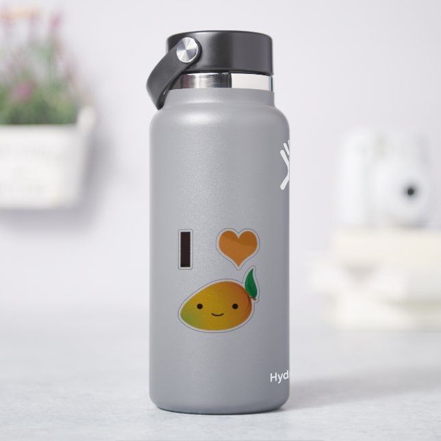 I Heart Mango Aufkleber (HydroFlask)