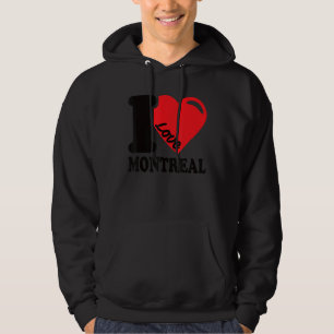 I Heart Montreal Schöne kanadische Stadt I Liebe M Hoodie