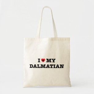 I Heart My Dalmatian Tote Bag Tragetasche