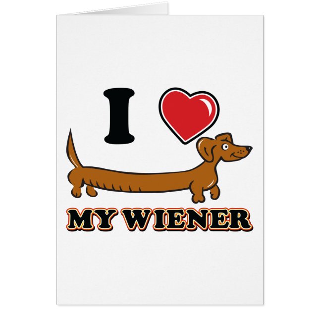 I-HEART-MY-WEINER (Vorne)