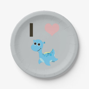 I Heart Nessie Pappteller