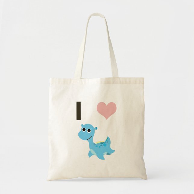 I Heart Nessie Tragetasche (Vorne)
