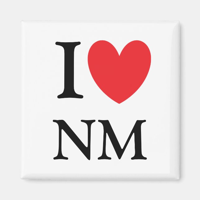 I Heart New Mexico Magnet (Vorne)