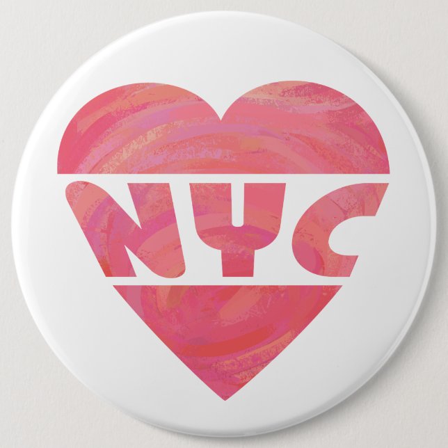 I Heart NYC Button (Vorderseite)