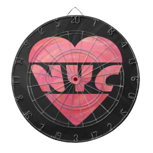 I Heart NYC Dartscheibe