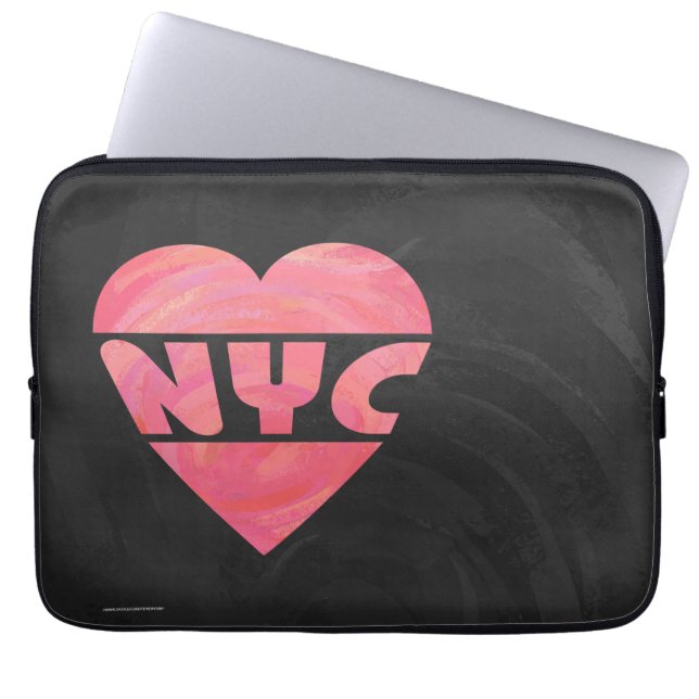 I Heart NYC Laptopschutzhülle (Vorderseite)