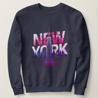 I Heart NYC" T-Shirt - Casual New York City Urban Sweatshirt