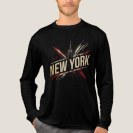 I Heart NYC" T-Shirt - Casual New York City Urban Tri-Blend Shirt