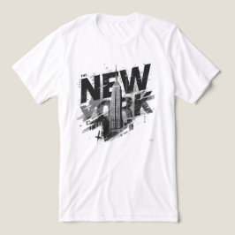 I Heart NYC" T-Shirt - Casual New York City Urban Tri-Blend Shirt