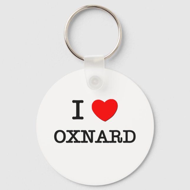 I Heart OXNARD Schlüsselanhänger (Vorderseite)