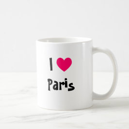 I Heart Paris Tasse