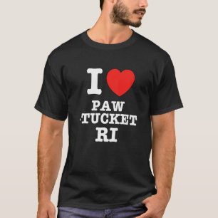 I Heart Pawtucket Rhode Island RI Liebe T-Shirt