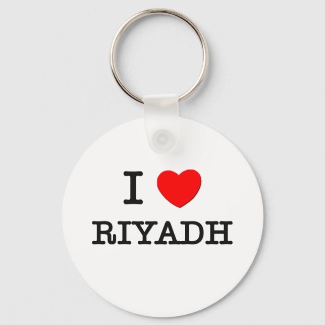 I Heart RIYADH Schlüsselanhänger (Vorderseite)