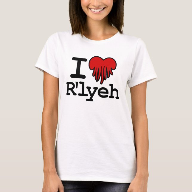 I Heart R'lyeh T-Shirt (Vorderseite)