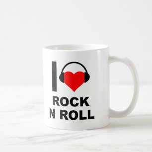 I Heart Rock Funny Mug Tasse
