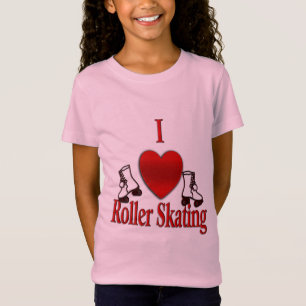 I Heart Roller Skaten T-Shirt