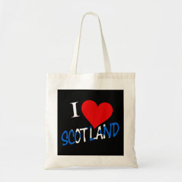 I Heart Scotland Overlay btcent Tragetasche