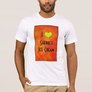 I Heart Sherbet Ice Creme T-Shirt