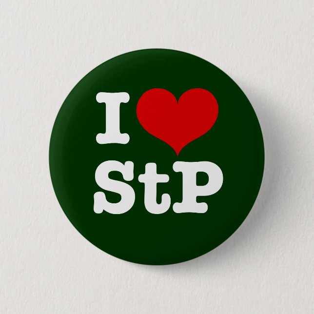 I Heart St. Paul / St. Peter Button (Vorderseite)