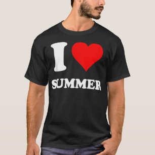 I Heart Summer I Liebe Summer T-Shirt