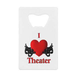 I Heart Theater Geldbeutel Flaschenöffner