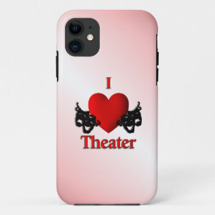 I Heart Theater Pink Case-Mate iPhone Hülle