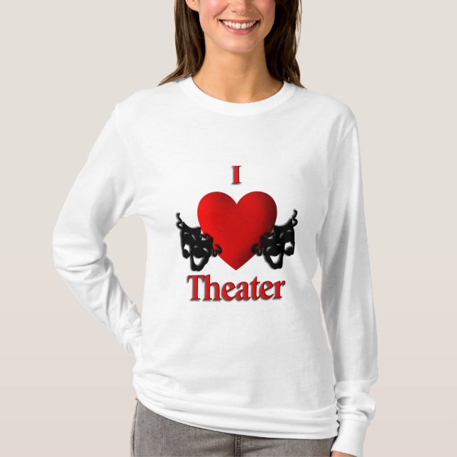 I Heart Theater T-Shirt (Vorderseite)