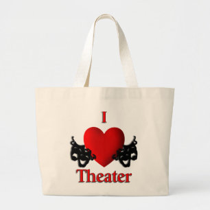 I Heart Theater Tote Tasche