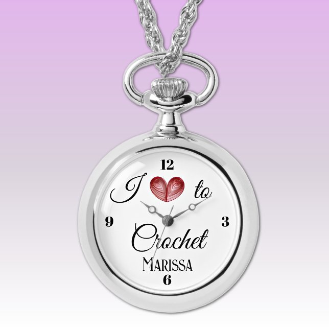 I heart to (Craft) Silver Alloy Necklace Watch Armbanduhr (Von Creator hochgeladen)