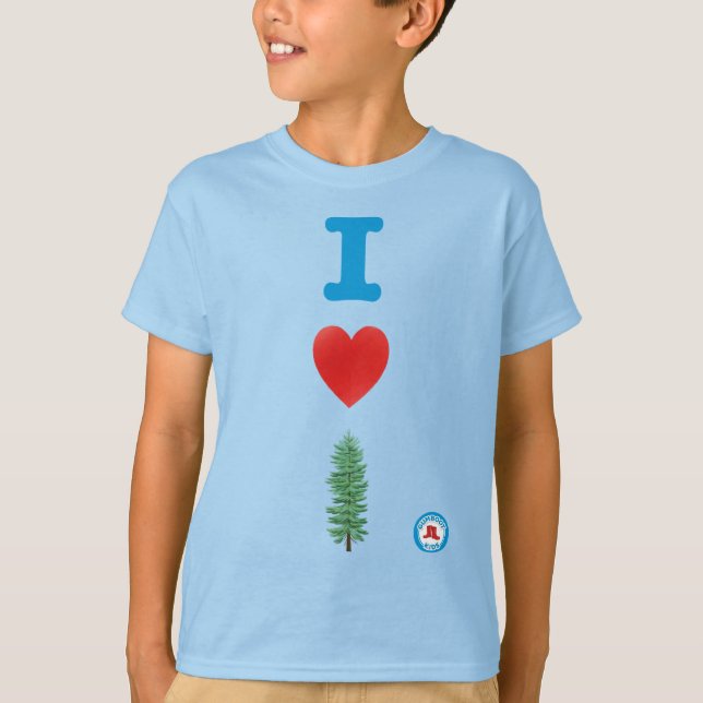 I Heart Trees Youth T - Shirt (Vorderseite)