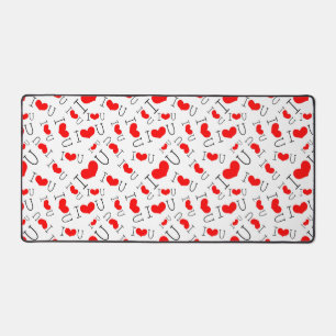 I Heart U Schreibtischunterlage