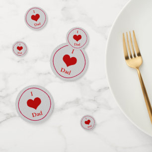 I Heart Vater Konfetti