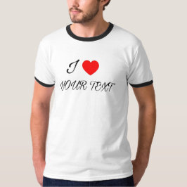 I heart Your text T-Shirt