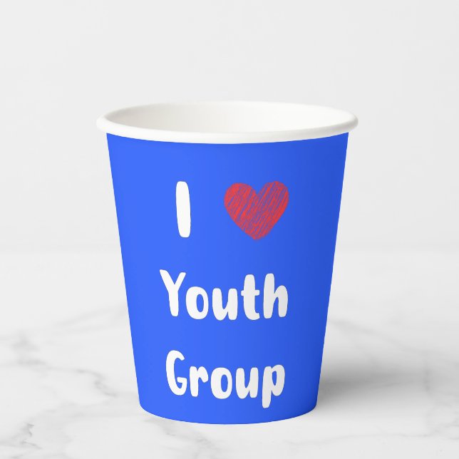 I Heart Youth Group Paper Cup Pappbecher (Vorderseite)