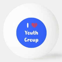 I Heart Youth Group Ping Pong Ball Tischtennisball