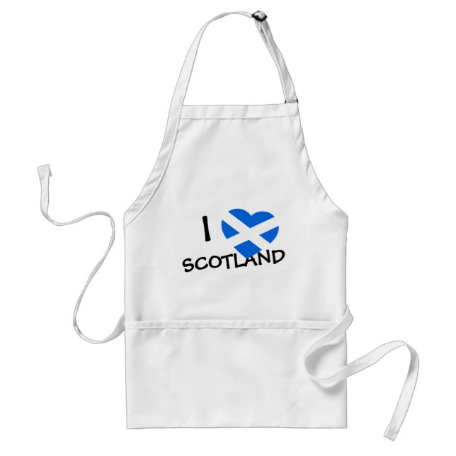 I Heartflag Scotland aprcn Schürze (Vorne)