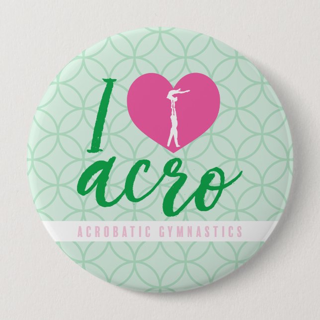 I Heft Acro Button (Vorderseite)